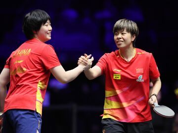 四战全胜！国乒双打组合全部晋级亚乒赛男、女双半决赛