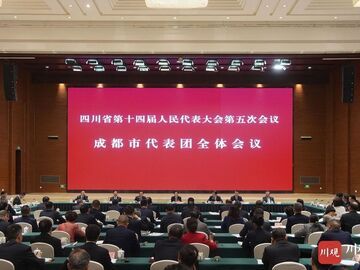 施小琳在参加成都代表团审议时指出：在推动高质量发展上跑出加速度干出新业绩，更好发挥示范带动作用、展现中国式现代化的万千气象