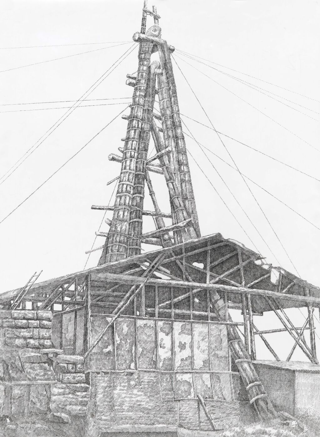 72 《東源井·天車》 田鵬元 80x60cm.jpg 圖像小部件.jpg