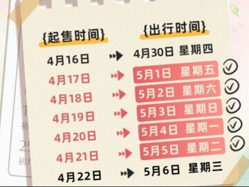 五一假期首日火车票今日开售 超全抢票攻略来了