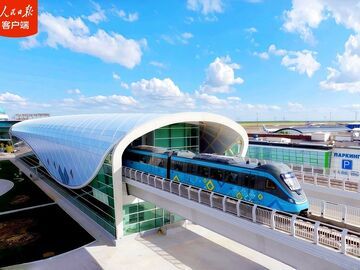 全部采用中国技术，中亚地区首条城市轻轨建成通车