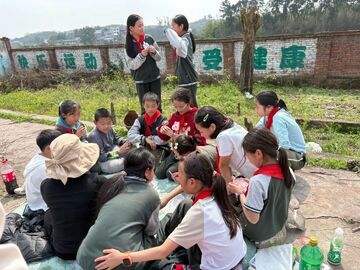 沿滩刘山学校开展小野炊实践活动：五育并举育新苗 乡村实践促成长