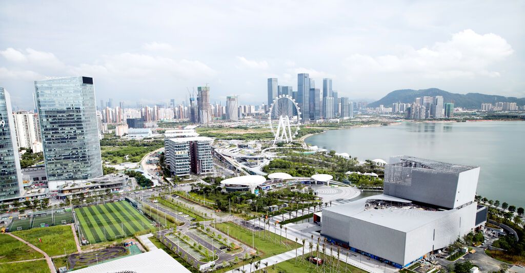 宝安中心区。图片由深圳市宝安日报社提供