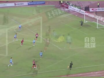 25818人见证胜利！“川超”决赛阶段自贡主场战宜宾精彩集锦 自贡VS宜宾 3:1 