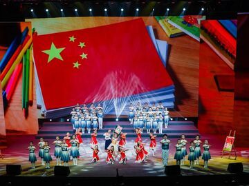 【精神文明创建】少年放歌，童心向党！自贡这场歌咏展演太动人