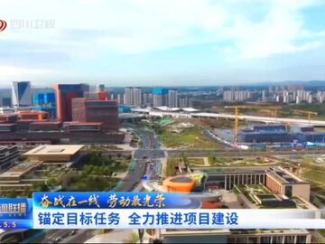四川新闻联播丨锚定目标任务 全力推进项目建设