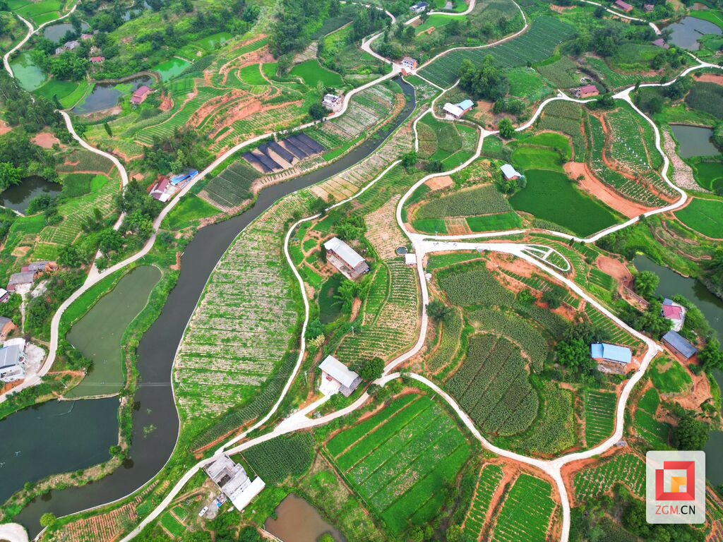 30、镇·街道封面【五宝镇农田俯瞰图（自贡市贡井区融媒体中心  供图）】.png