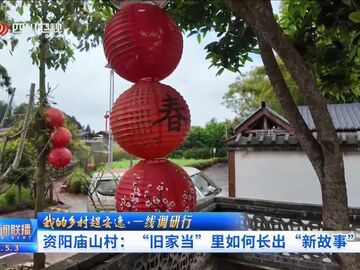 我的乡村超安逸·一线调研行丨资阳庙山村：“旧家当”里如何长出“新故事”