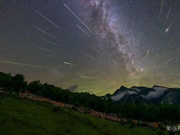 英仙座流星雨将迎来极大 观测条件佳