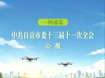 一图速览 | 中共自贡市委十三届十一次全会公报