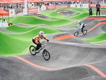 沃兰特航空2026年中国自行车运动超级赛暨中国泵道自行车联赛（自贡站）圆满落幕