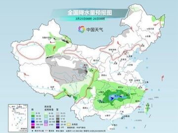 南方月底前阴雨频繁，北方却能穿短袖了