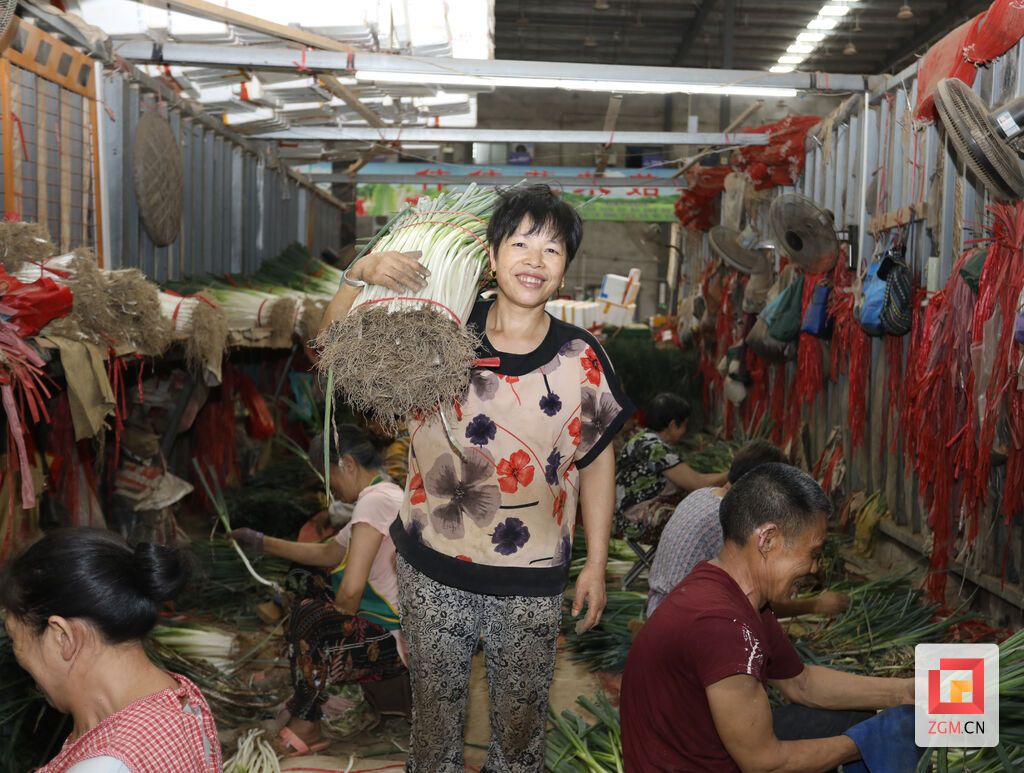 西南农商蔬菜批发市场工人师傅正在搬运货物 .JPG