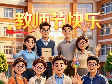 老师们，节日快乐！