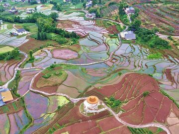 我的乡村超安逸丨千年梯田新规划 乐山四峨梯田焕新生