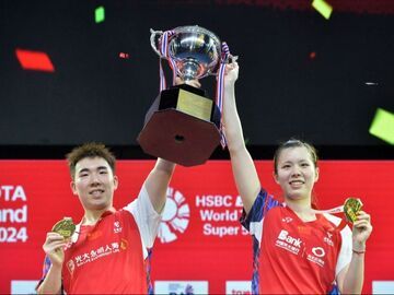 中国队夺得泰国羽毛球公开赛混双冠军