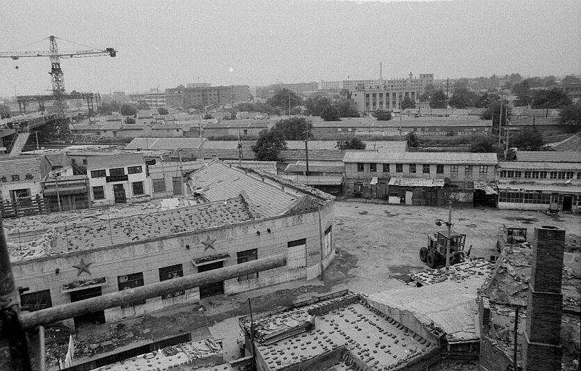 1999年9月的廊坊市三角地旧貌  图片由廊坊日报社提供