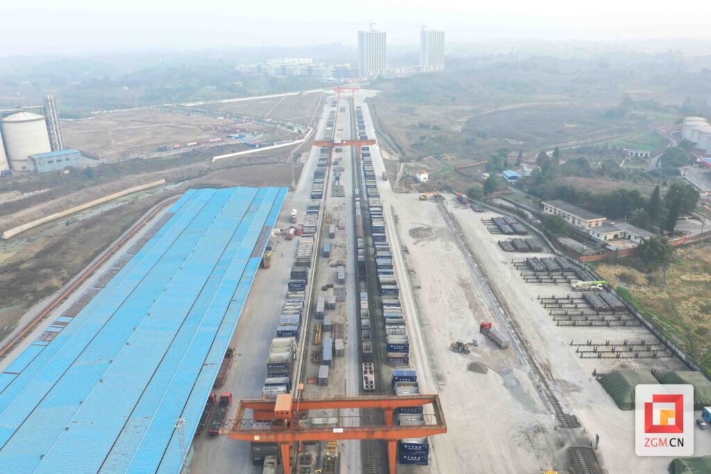 自貢南鐵路物流基地