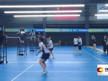 直播盐都｜自贡市第二届“彩灯杯”羽毛球比赛火热开赛